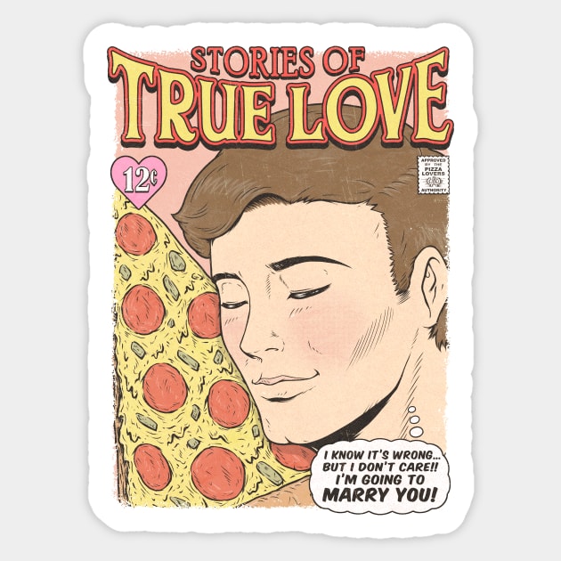 PIZZA LOVE - MALE Sticker by Firebrander